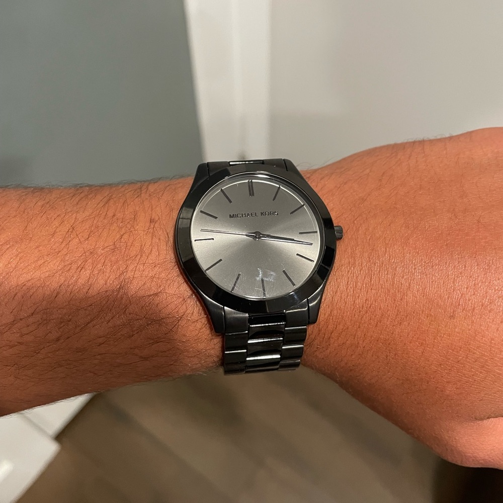 Michael Kor’s MK-8507 Black Men’s Watch